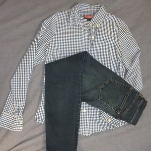 Vineyard Vines Button Down Blouse